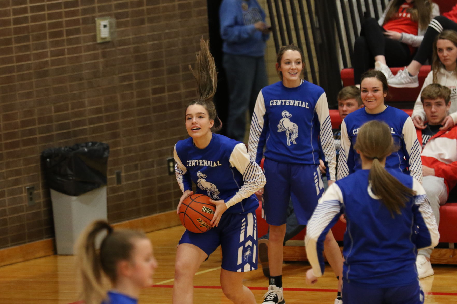 Centennial girls basketball at Sutton 2.JPG